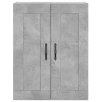 Credenza Grigio Cemento 69,5x34x180 cm in Legno Multistrato 3199589