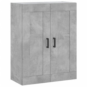 Credenza Grigio Cemento 69,5x34x180 cm in Legno Multistrato 3199621