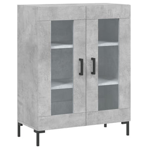 Credenza Grigio Cemento 69,5x34x180 cm in Legno Multistrato 3199621