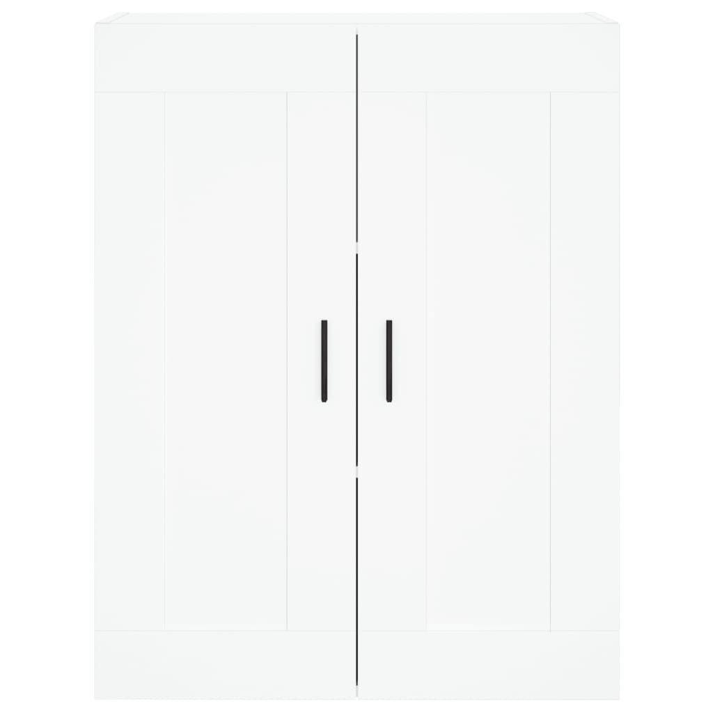 Buffet credenza cassettiera mobiletto mobile contenitore organizer cucina soggiorno salotto alto 695 x 34 x 180 cm legno ingegnerizzato bianco 02_0032522