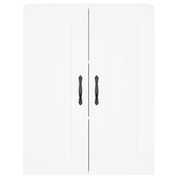 Credenza Bianca 69,5x34x180 cm in Legno Multistrato 3199649