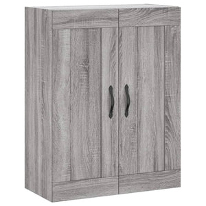 Credenza Grigio Sonoma 69,5x34x180 cm in Legno Multistrato 3199655