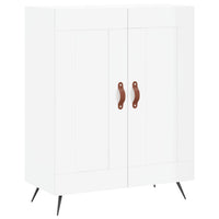 Credenza Bianco Lucido 69,5x34x180 cm in Legno Multistrato 3199659