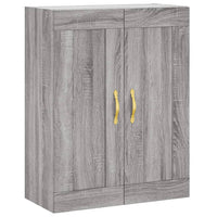 Credenza cassettiera mobile contenitore organizer cucina soggiorno salotto alto sonoma 695 x 34 x 180 cm legno ingegnerizzato grigio 02_0035458