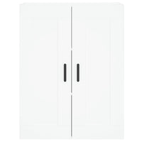 vidaXL Credenza Bianca 69,5x34x180 cm in Legno Multistrato