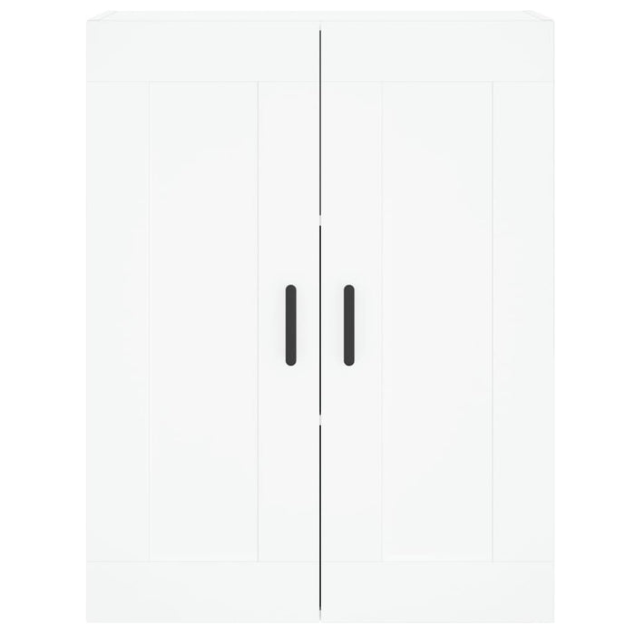 vidaXL Credenza Bianca 69,5x34x180 cm in Legno Multistrato