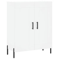 vidaXL Credenza Bianca 69,5x34x180 cm in Legno Multistrato