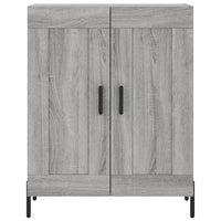vidaXL Credenza Grigio Sonoma 69,5x34x180 cm in Legno Multistrato