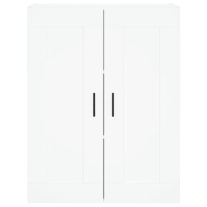 Credenza Bianca 69,5x34x180 cm in Legno Multistrato 3199697