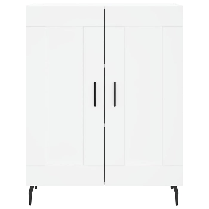 Credenza Bianca 69,5x34x180 cm in Legno Multistrato 3199697