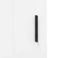 Credenza Bianco Lucido 69,5x34x180 cm in Legno Multistrato 3199699