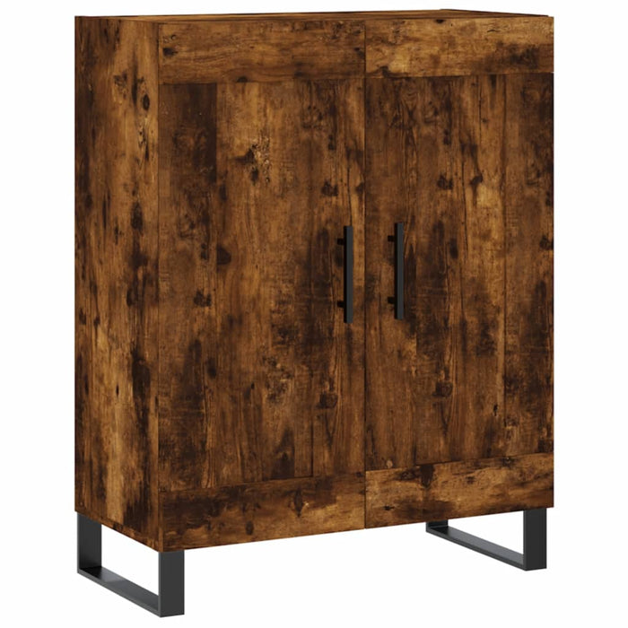 Credenza Rovere Fumo  69,5x34x180 cm in Legno Multistrato 3199710