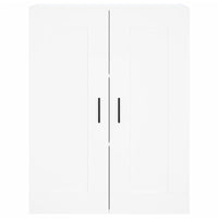 Credenza Bianca 69,5x34x180 cm in Legno Multistrato 3199761