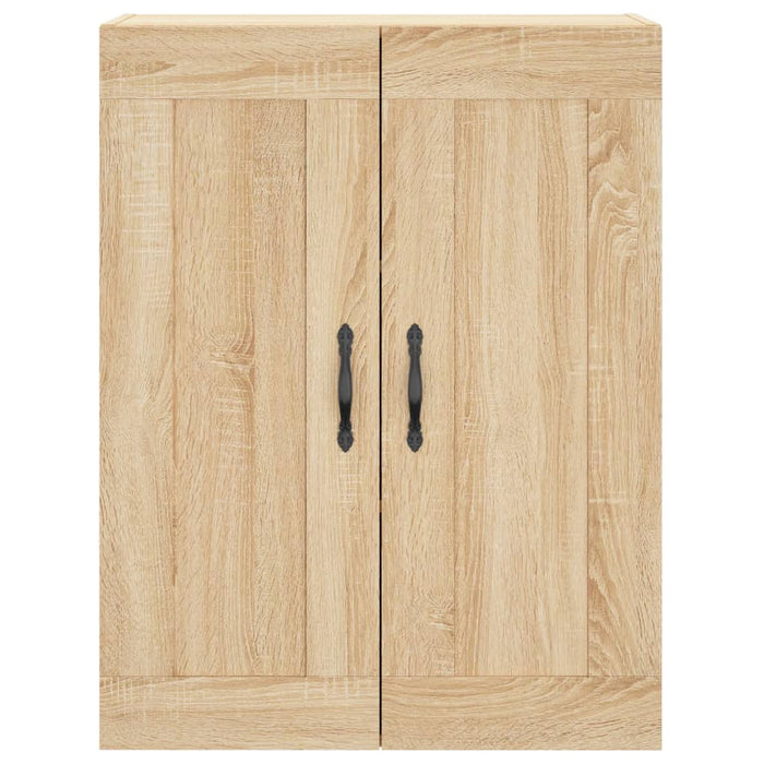 Credenza-Buffet-Armadio da cucina Rovere Sonoma 69,5x34x180 cm in Legno Multistrato 341695