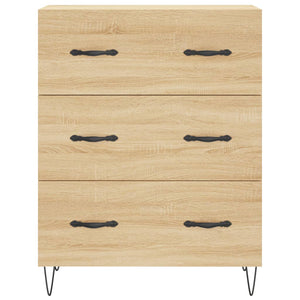 Credenza Rovere Sonoma 69,5x34x180 cm in Legno Multistrato 3199780