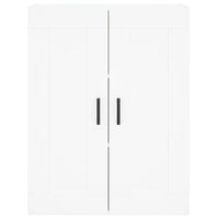 Credenza Bianca 69,5x34x180 cm in Legno Multistrato 3199809