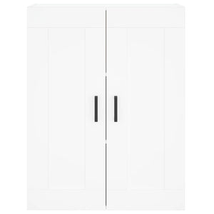 Credenza Bianca 69,5x34x180 cm in Legno Multistrato 3199809