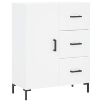 Credenza Bianca 69,5x34x180 cm in Legno Multistrato 3199809