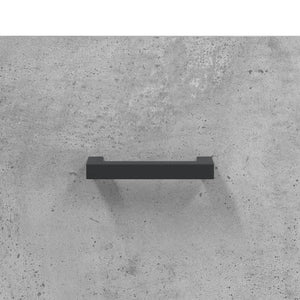 vidaXL Credenza Grigio Cemento 69,5x34x180 cm in Legno Multistrato