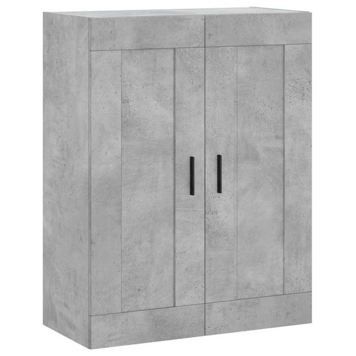 Credenza Grigio Cemento 69,5x34x180 cm in Legno Multistrato 3199829