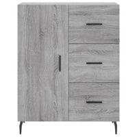 vidaXL Credenza Grigio Sonoma 69,5x34x180 cm in Legno Multistrato
