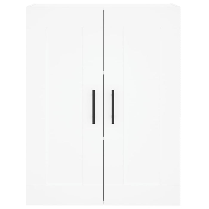 Credenza Bianca 69,5x34x180 cm in Legno Multistrato 3199833