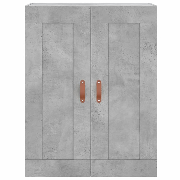 Credenza cassettiera mobile contenitore organizer cucina soggiorno salotto alto 695 x 34 x 180 cm legno ingegnerizzato grigio 02_0034499