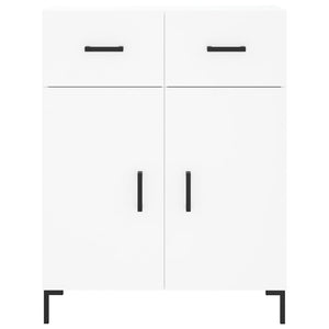 Credenza Bianca 69,5x34x180 cm in Legno Multistrato 3199873