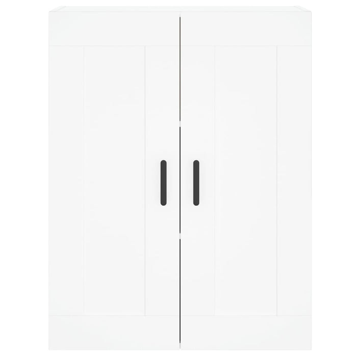 vidaXL Credenza Bianca 69,5x34x180 cm in Legno Multistrato