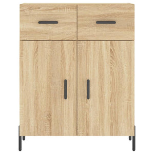 Credenza Rovere Sonoma 69,5x34x180 cm in Legno Multistrato 3199884