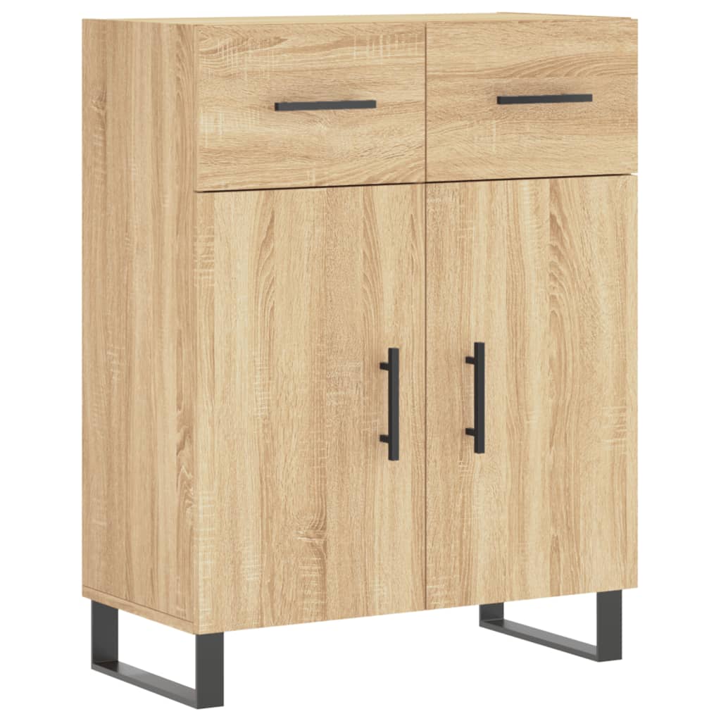Credenza Rovere Sonoma 69,5x34x180 cm in Legno Multistrato 3199900