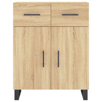 vidaXL Credenza Rovere Sonoma 69,5x34x180 cm in Legno Multistrato