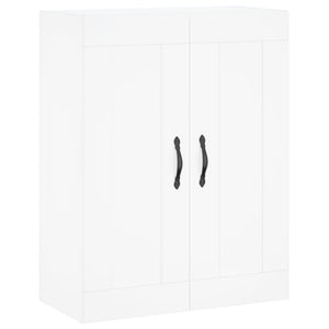 Credenza cassettiera mobile contenitore organizer cucina soggiorno salotto alto 695 x 34 x 180 cm legno ingegnerizzato bianco 02_0032729