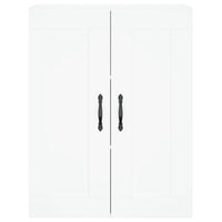 Credenza Bianca 69,5x34x180 cm in Legno Multistrato 3199905