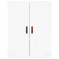 Credenza Bianca 69,5x34x180 cm in Legno Multistrato 3199913