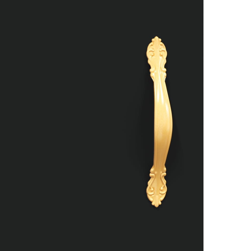 Credenza Nera 69,5x34x180 cm in Legno Multistrato 3199922