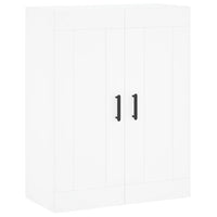 Credenza Bianca 69,5x34x180 cm in Legno Multistrato 3199945