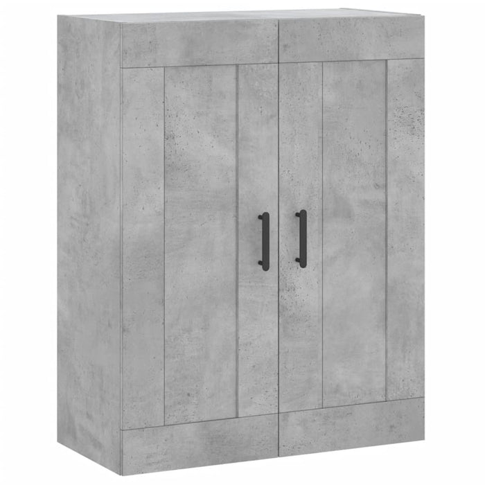Credenza Grigio Cemento 69,5x34x180 cm in Legno Multistrato 3199949