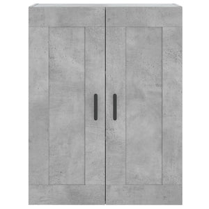 Credenza Grigio Cemento 69,5x34x180 cm in Legno Multistrato 3199949