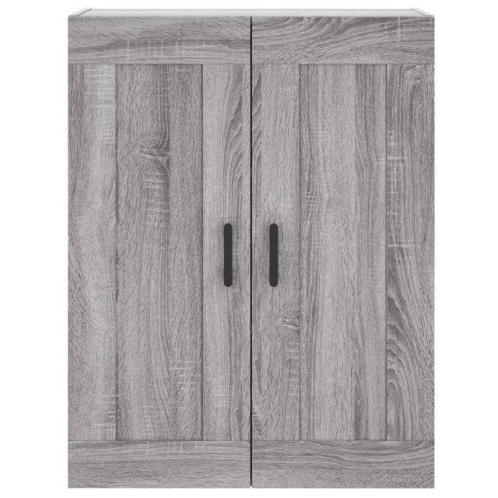 Credenza Grigio Sonoma 69,5x34x180 cm in Legno Multistrato 3199951