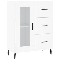 Credenza Bianca 69,5x34x180 cm in Legno Multistrato 3199953