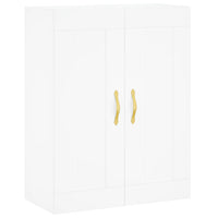 Credenza cassettiera mobile contenitore organizer cucina soggiorno salotto alto 695 x 34 x 180 cm legno ingegnerizzato bianco 02_0032756