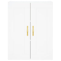 Credenza cassettiera mobile contenitore organizer cucina soggiorno salotto alto 695 x 34 x 180 cm legno ingegnerizzato bianco 02_0032756