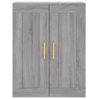 Credenza Grigio Sonoma 69,5x34x180 cm in Legno Multistrato 3199999