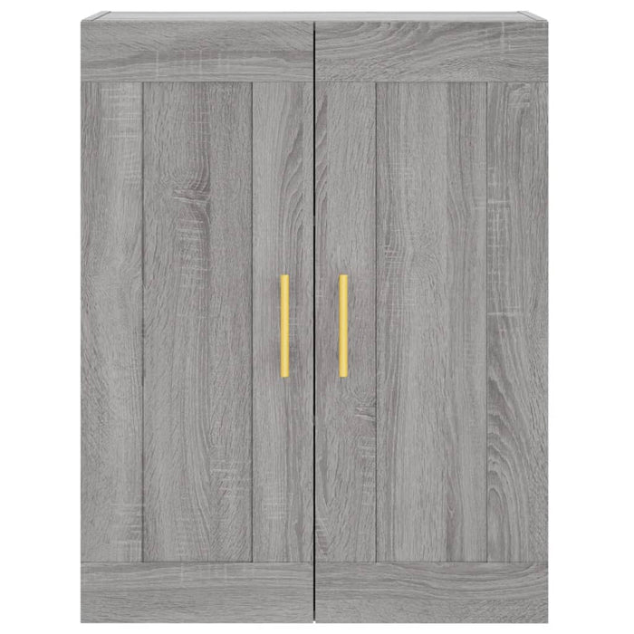 Credenza Grigio Sonoma 69,5x34x180 cm in Legno Multistrato 3199999