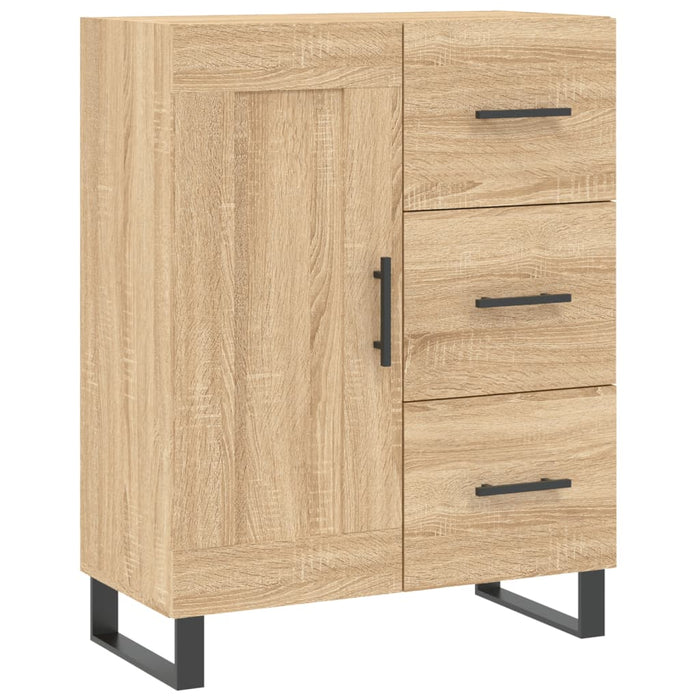 Credenza Rovere Sonoma 69,5x34x180 cm in Legno Multistrato 3200028