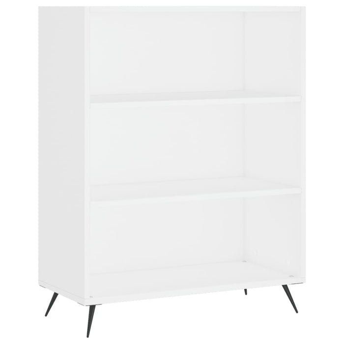 vidaXL Credenza Bianca 69,5x34x180 cm in Legno Multistrato