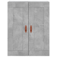 Credenza cassettiera mobile contenitore organizer cucina soggiorno salotto alto 695 x 34 x 180 cm legno ingegnerizzato grigio 02_0034590