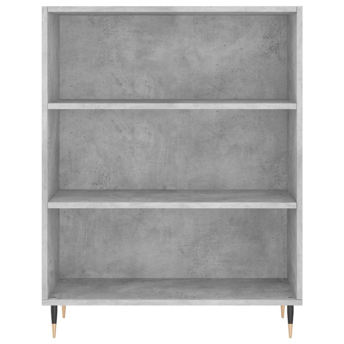 Credenza cassettiera mobile contenitore organizer cucina soggiorno salotto alto 695 x 34 x 180 cm legno ingegnerizzato grigio 02_0034646