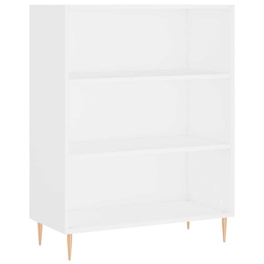 Credenza Bianca 69,5x34x180 cm in Legno Multistrato 3200057